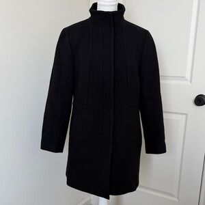 Talbots Classic Black Pea Coat